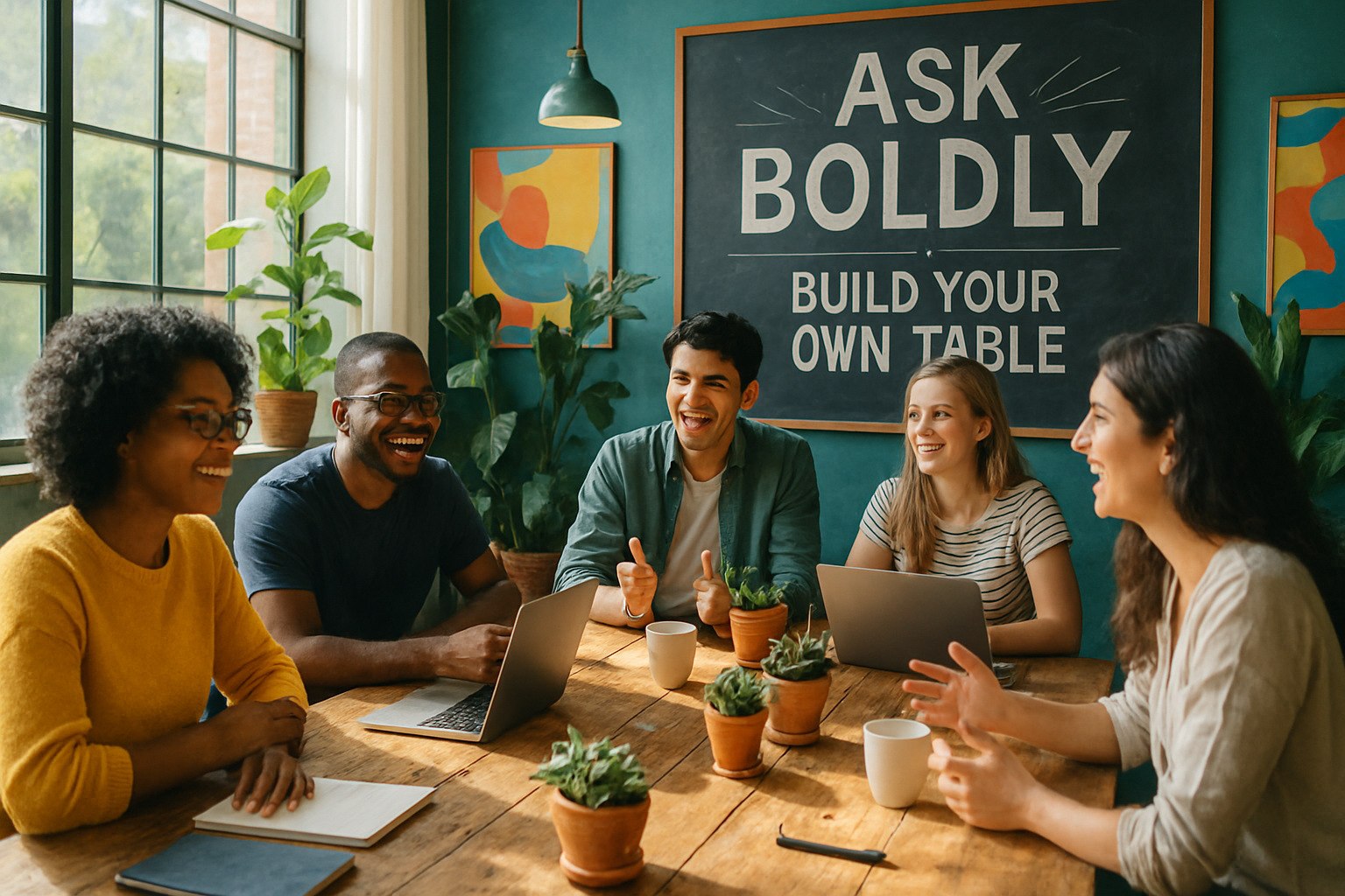 Stop Asking for a Seat at Their Table. It's Time to Build Your Own Table